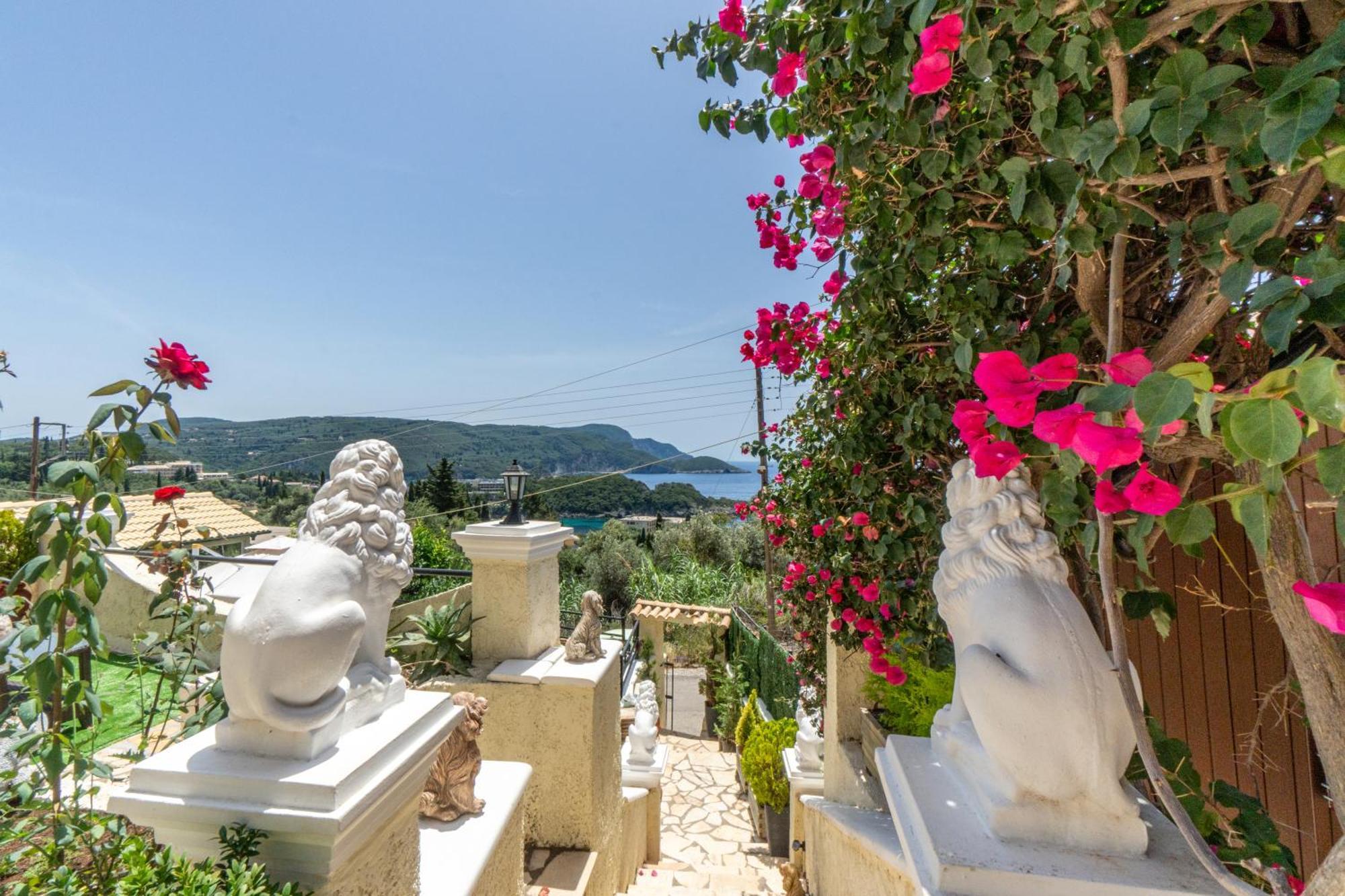 Angela Panorama Villa Палеокастрица Екстериор снимка