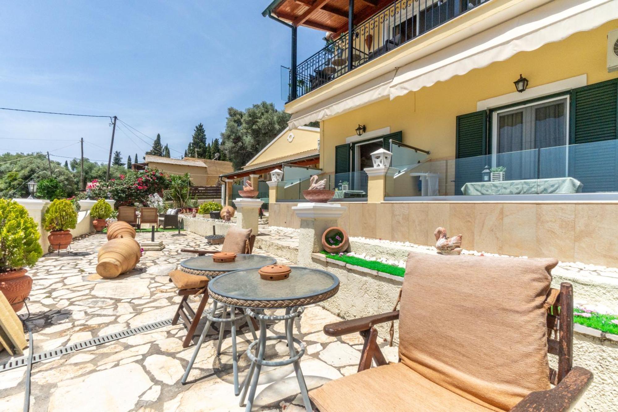Angela Panorama Villa Палеокастрица Екстериор снимка