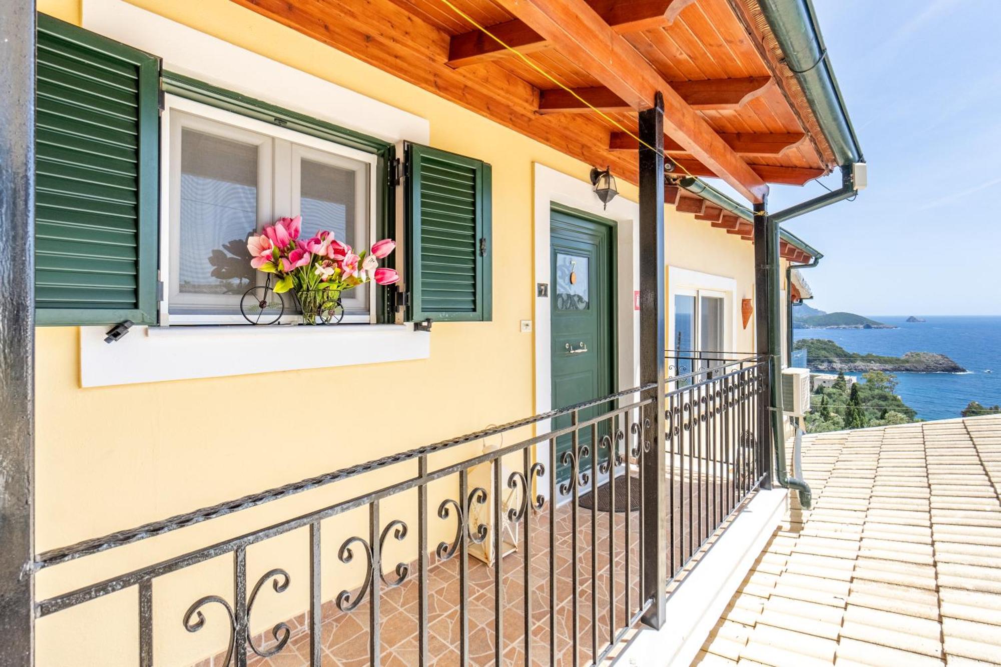 Angela Panorama Villa Палеокастрица Екстериор снимка