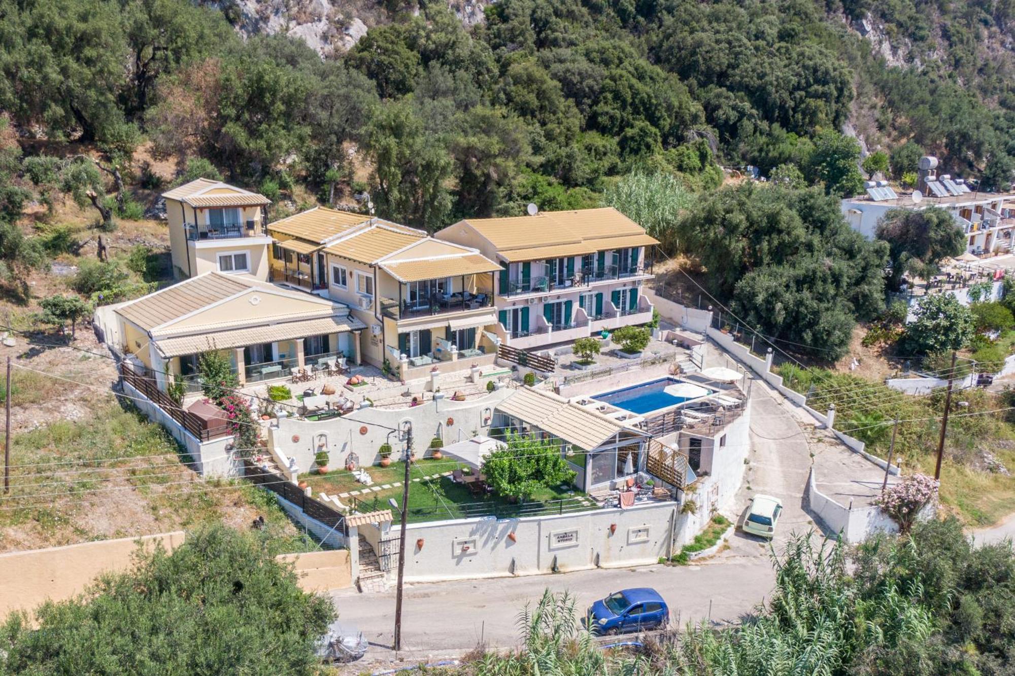 Angela Panorama Villa Палеокастрица Екстериор снимка