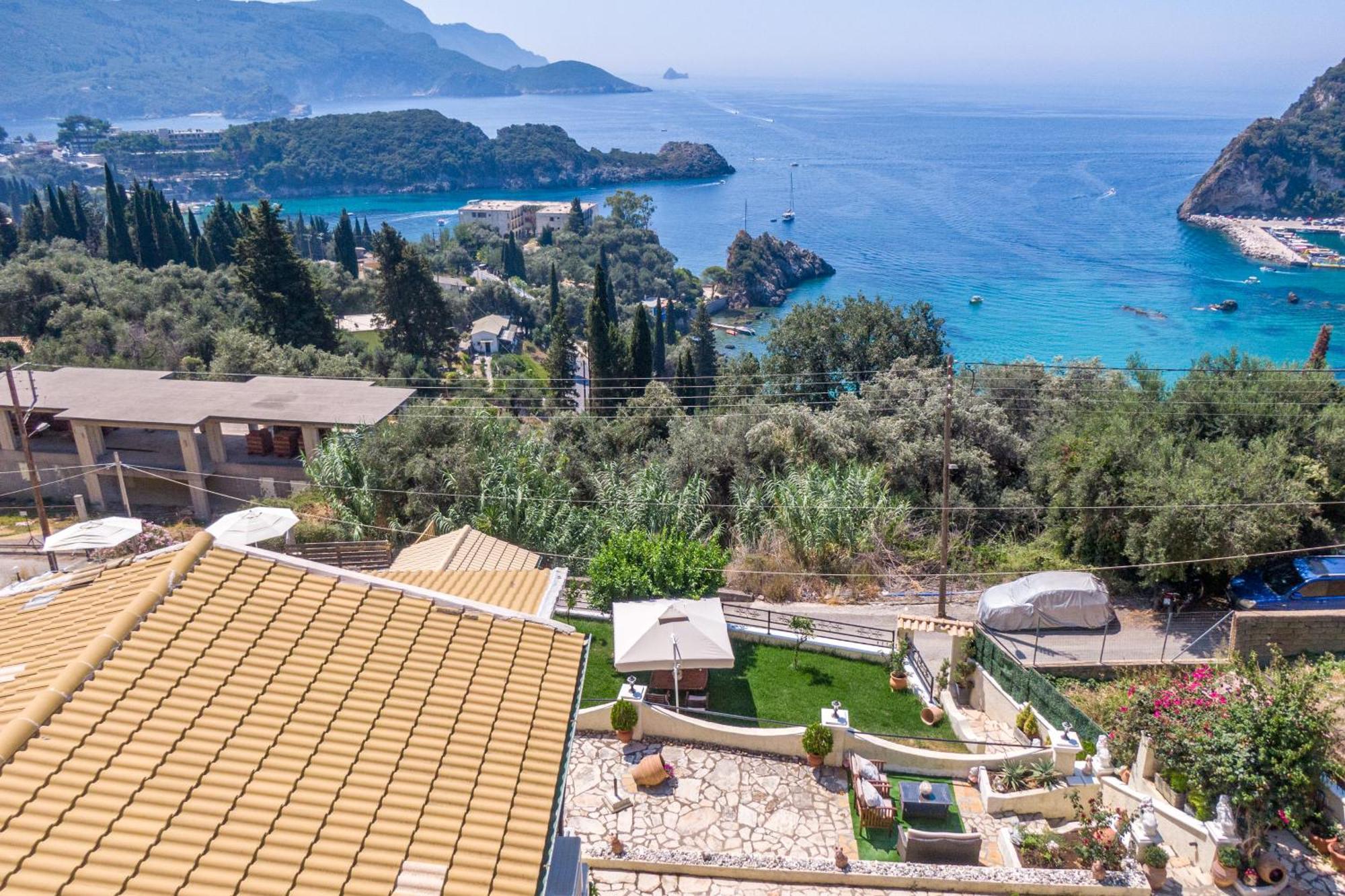 Angela Panorama Villa Палеокастрица Екстериор снимка