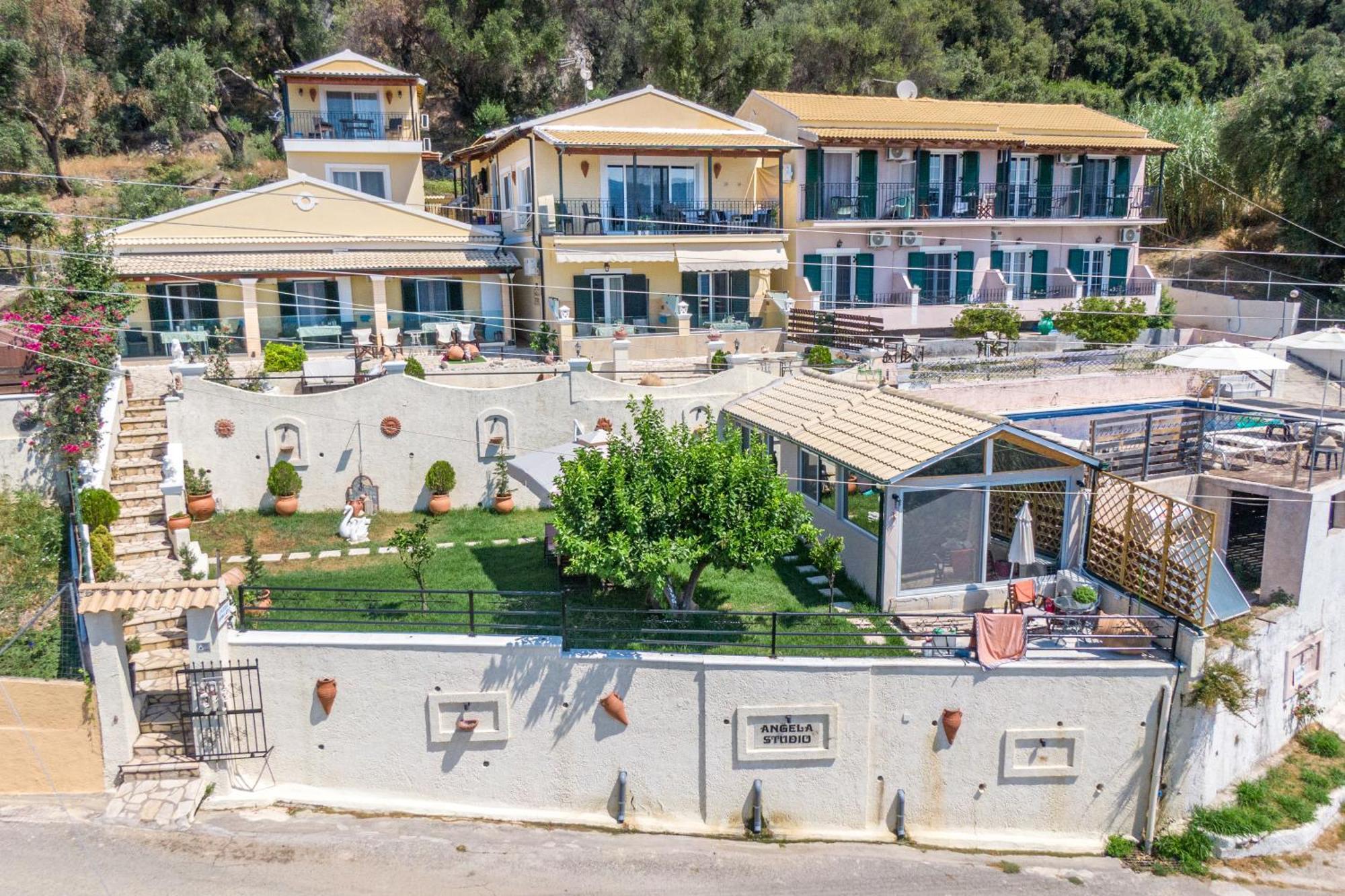 Angela Panorama Villa Палеокастрица Екстериор снимка