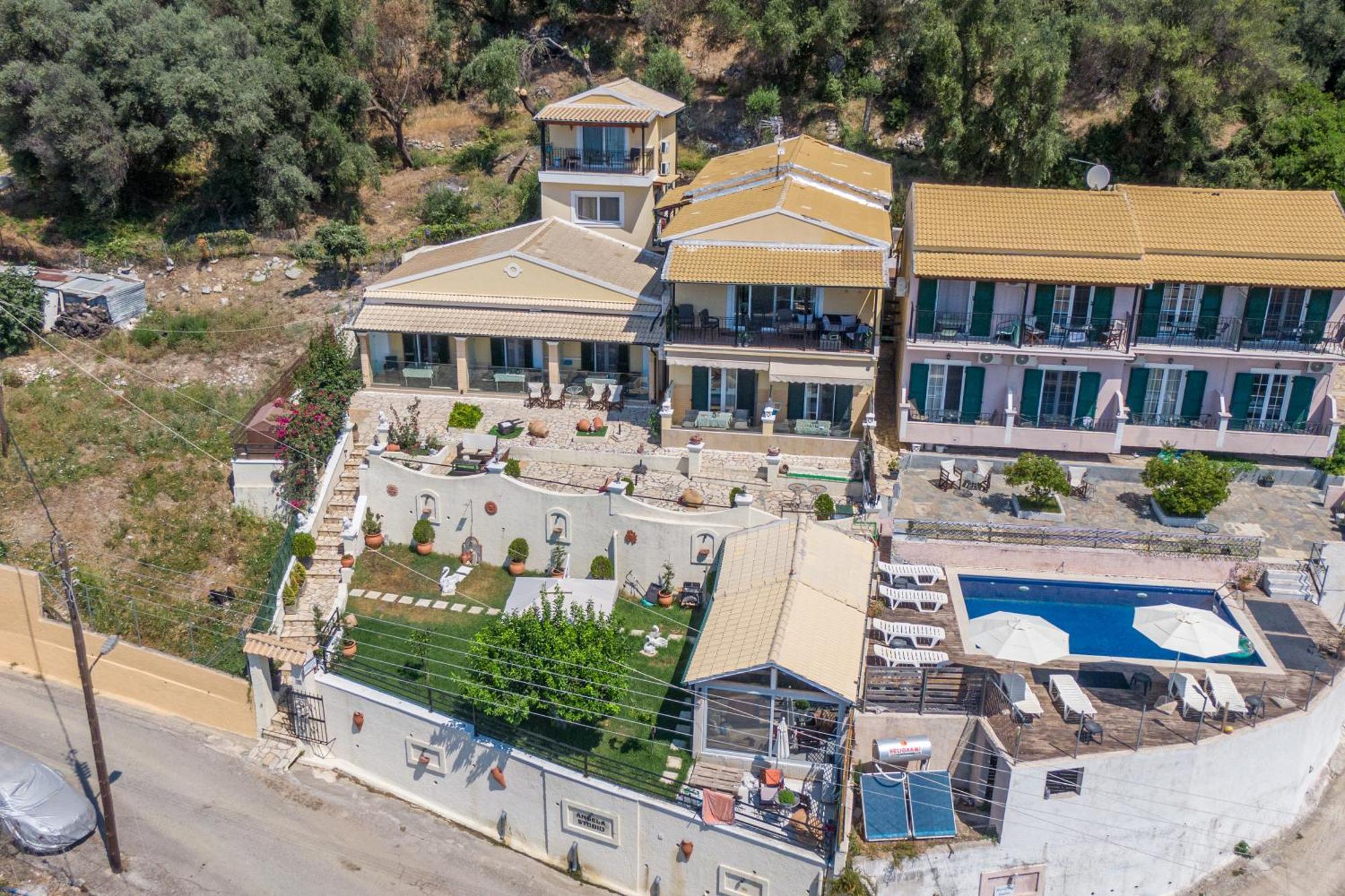 Angela Panorama Villa Палеокастрица Екстериор снимка